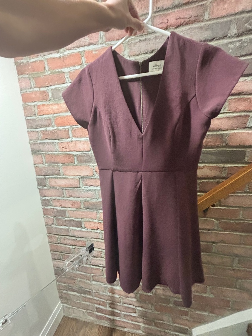 Aritzia Short Flare A-Line dress